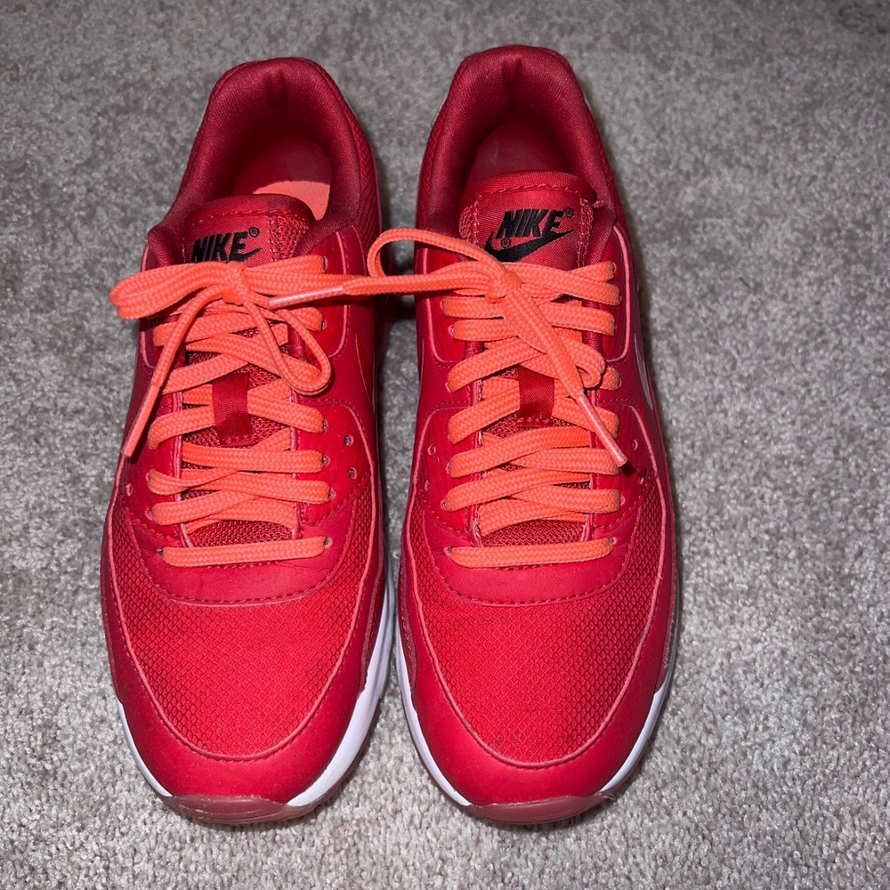 Nike Airmax Red Sneakers